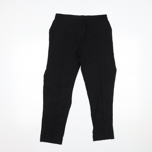 TU Womens Black   Trousers  Size 12 L23.5 in