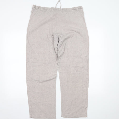 Bishopston Trading Company Womens Beige   Trousers  Size M L26 in