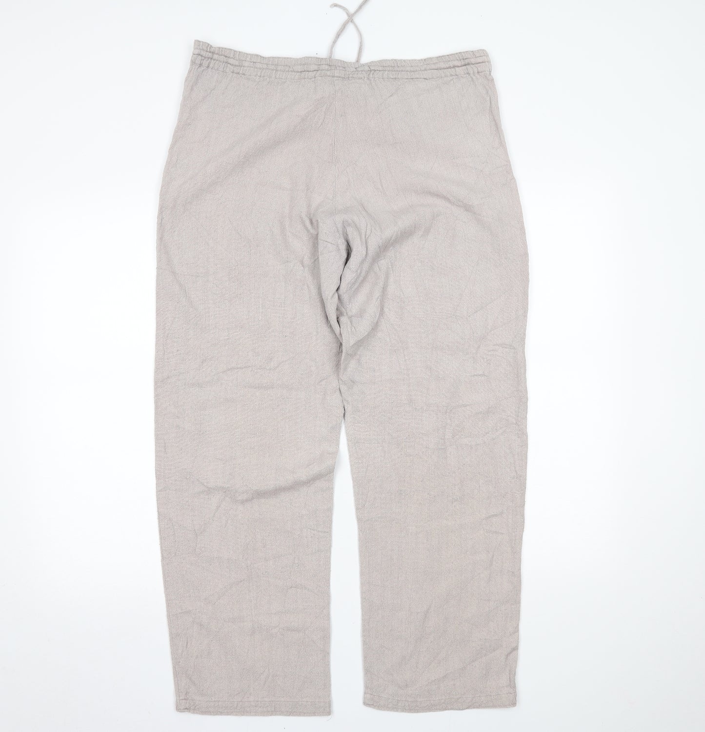 Bishopston Trading Company Womens Beige   Trousers  Size M L26 in