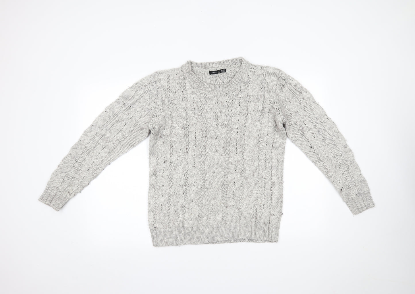 Primark Womens Grey   Pullover Jumper Size 14