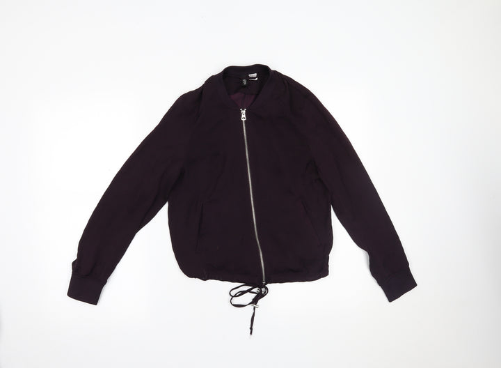 H&M Womens Purple   Jacket  Size 6