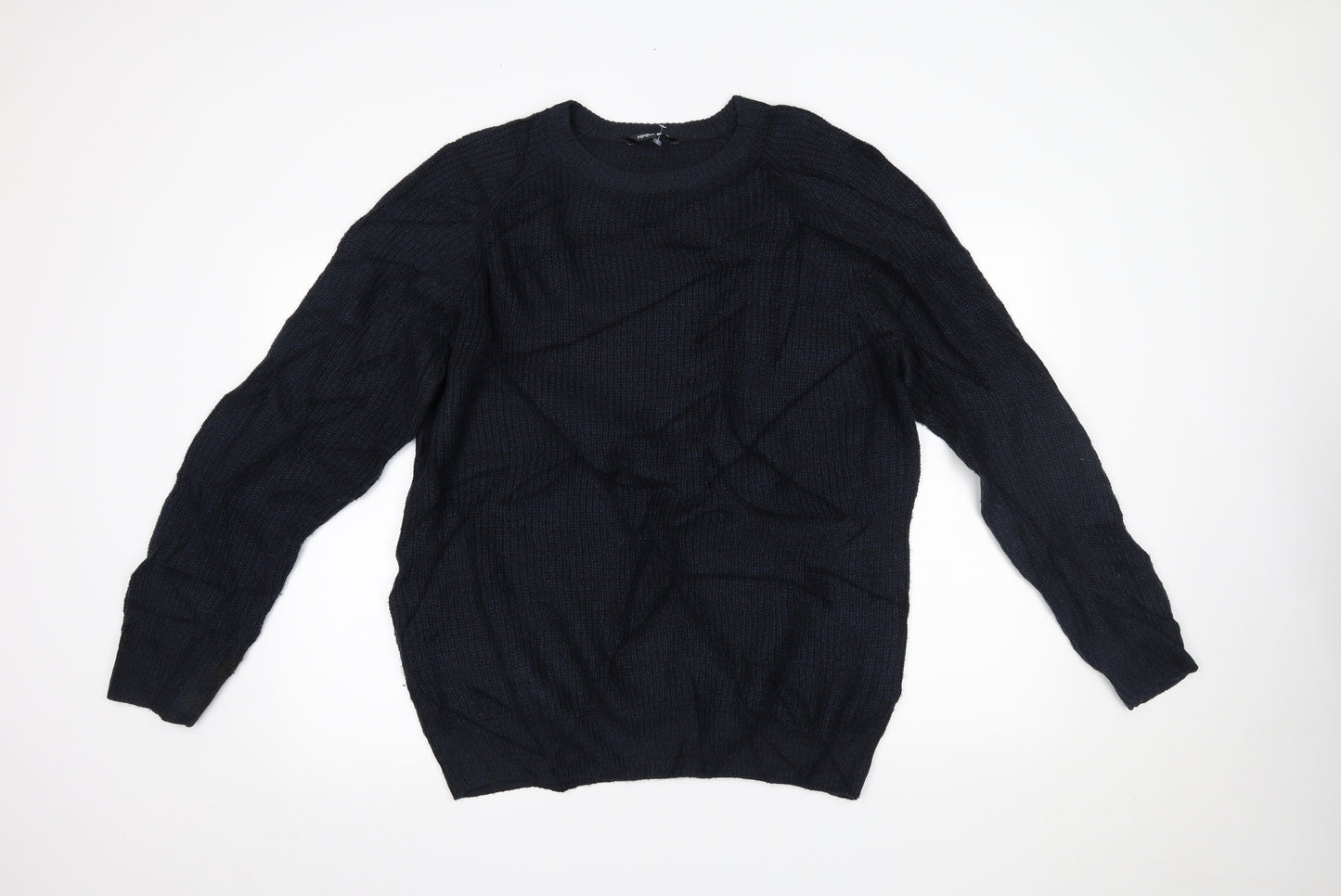 Pep&CO Mens Blue   Pullover Jumper Size M