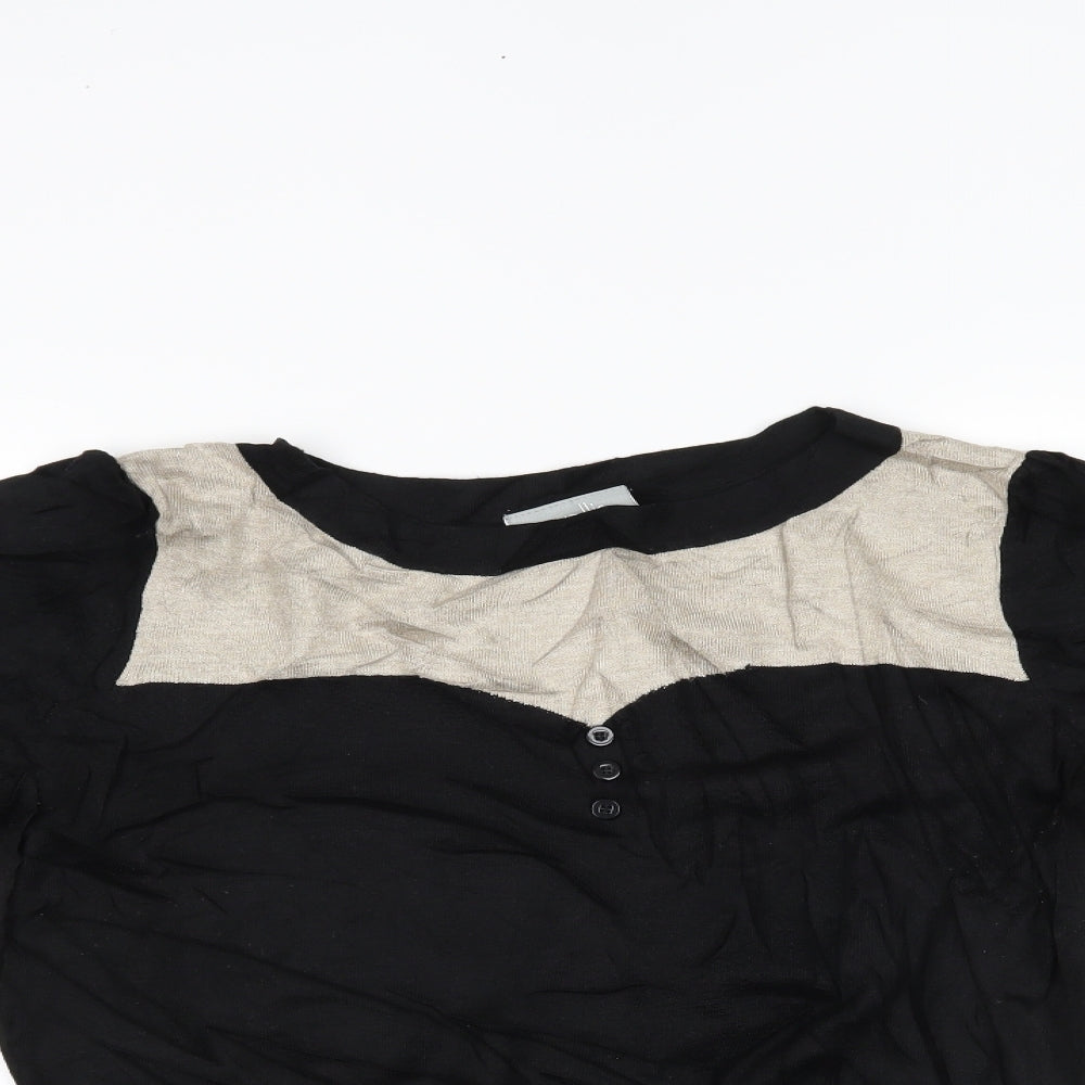 Wallis Womens Black   Basic Blouse Size 14