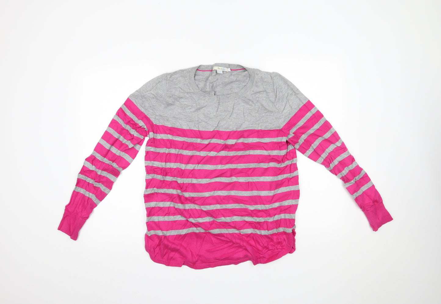 Boden Womens Multicoloured Striped  Basic Blouse Size L