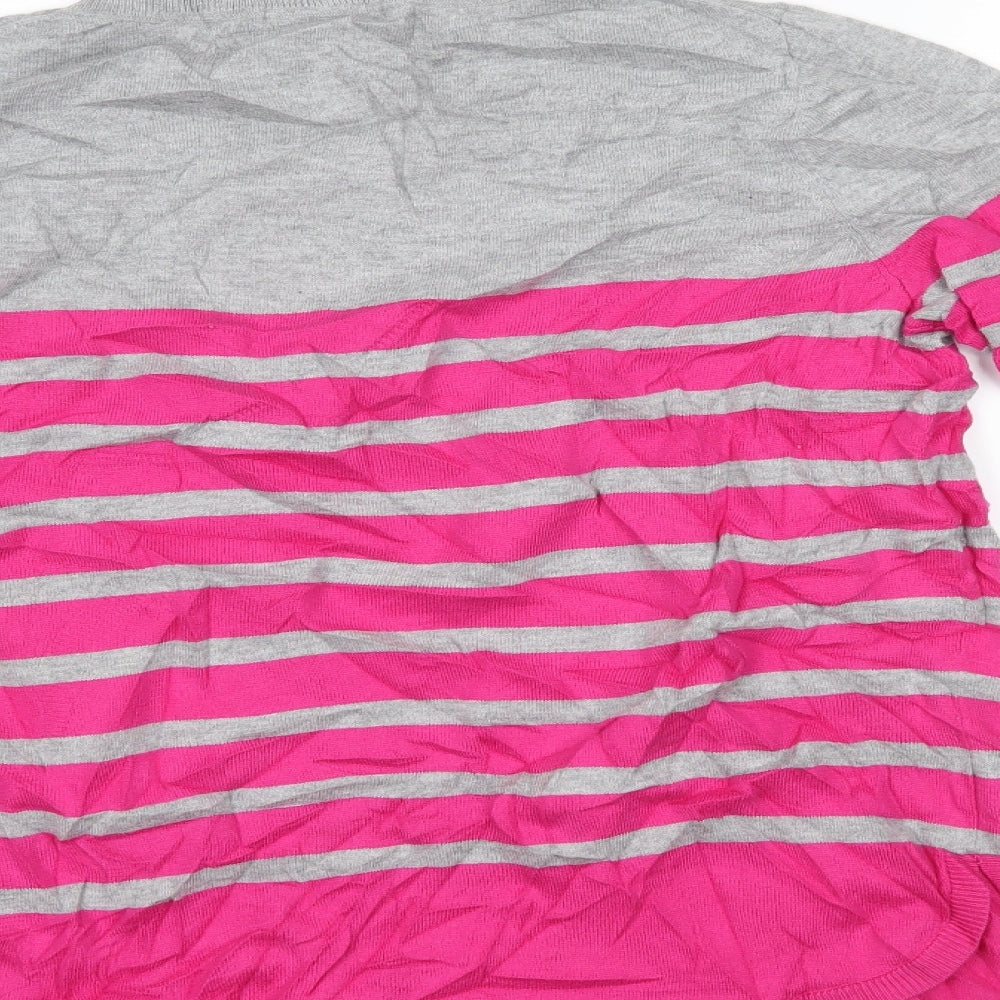 Boden Womens Multicoloured Striped  Basic Blouse Size L