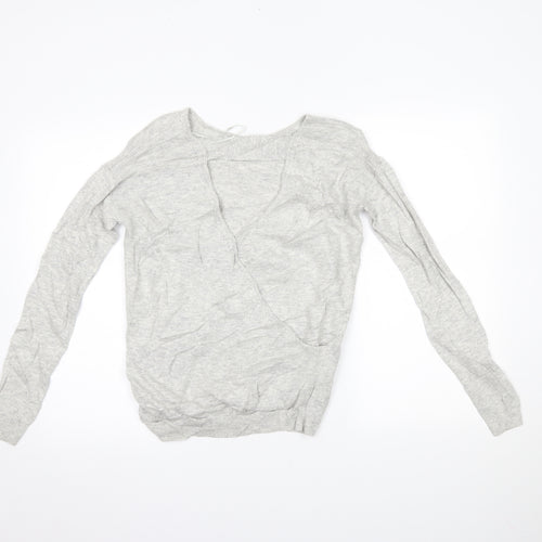 NEXT Womens Grey   Basic Blouse Size 8