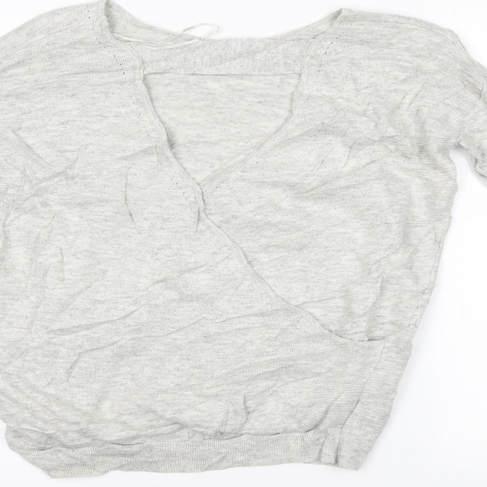 NEXT Womens Grey   Basic Blouse Size 8