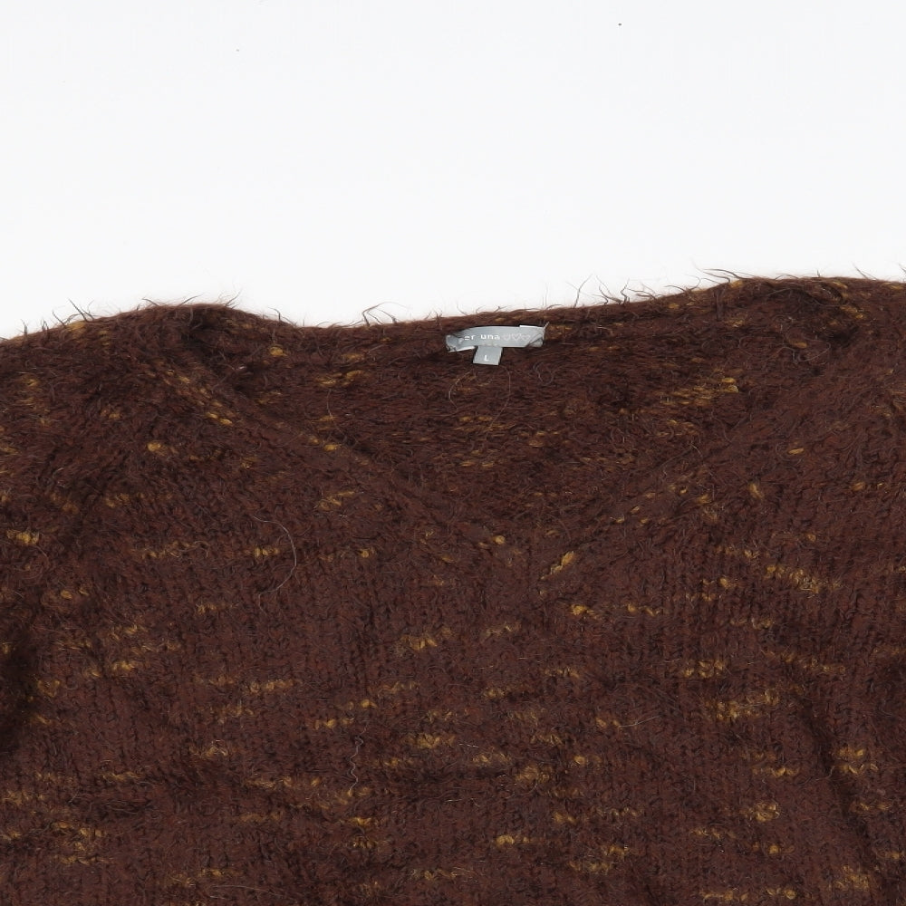 Per Una Womens Brown   Pullover Jumper Size L