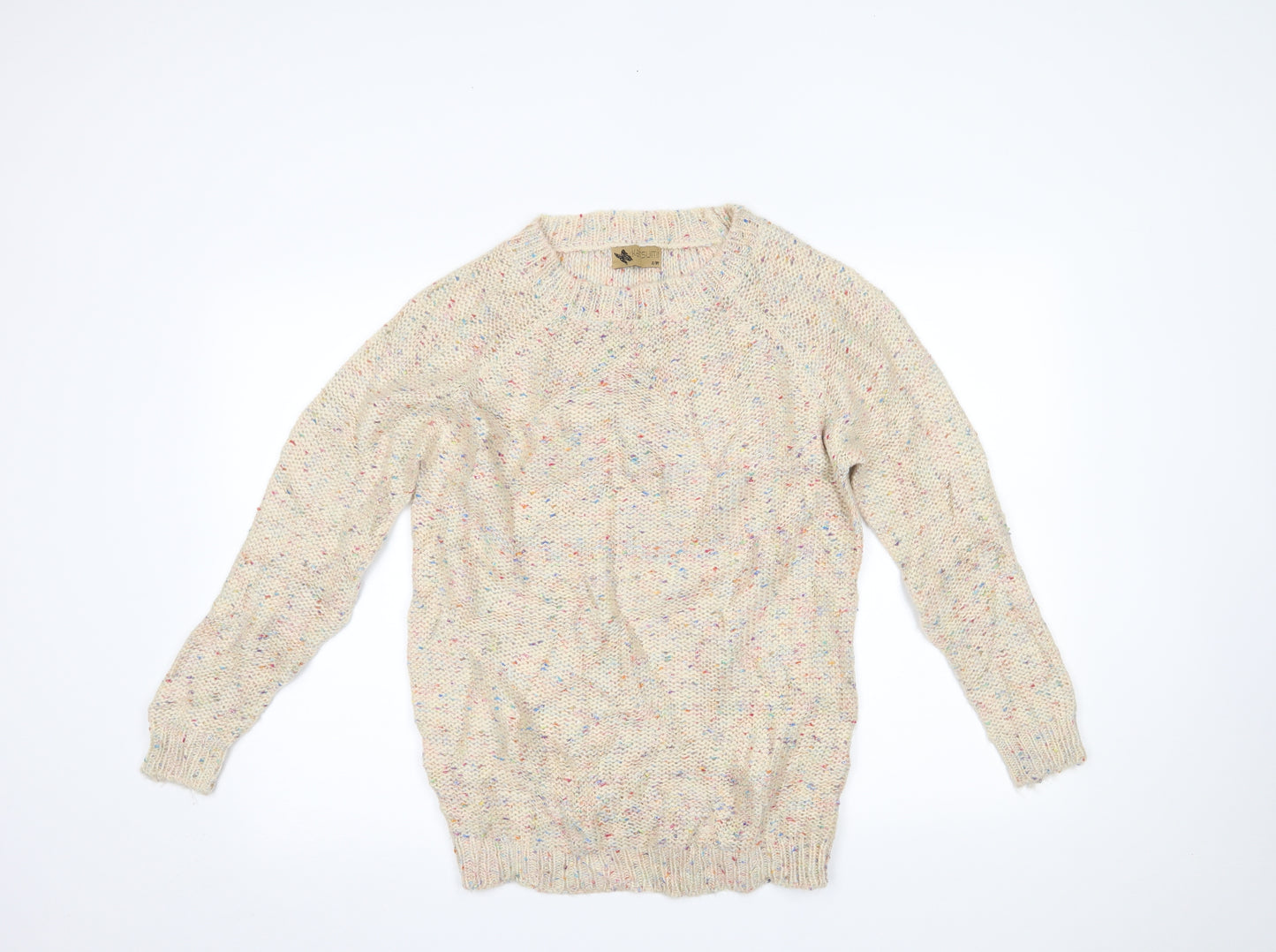 Katsumi Womens Beige   Pullover Jumper Size M