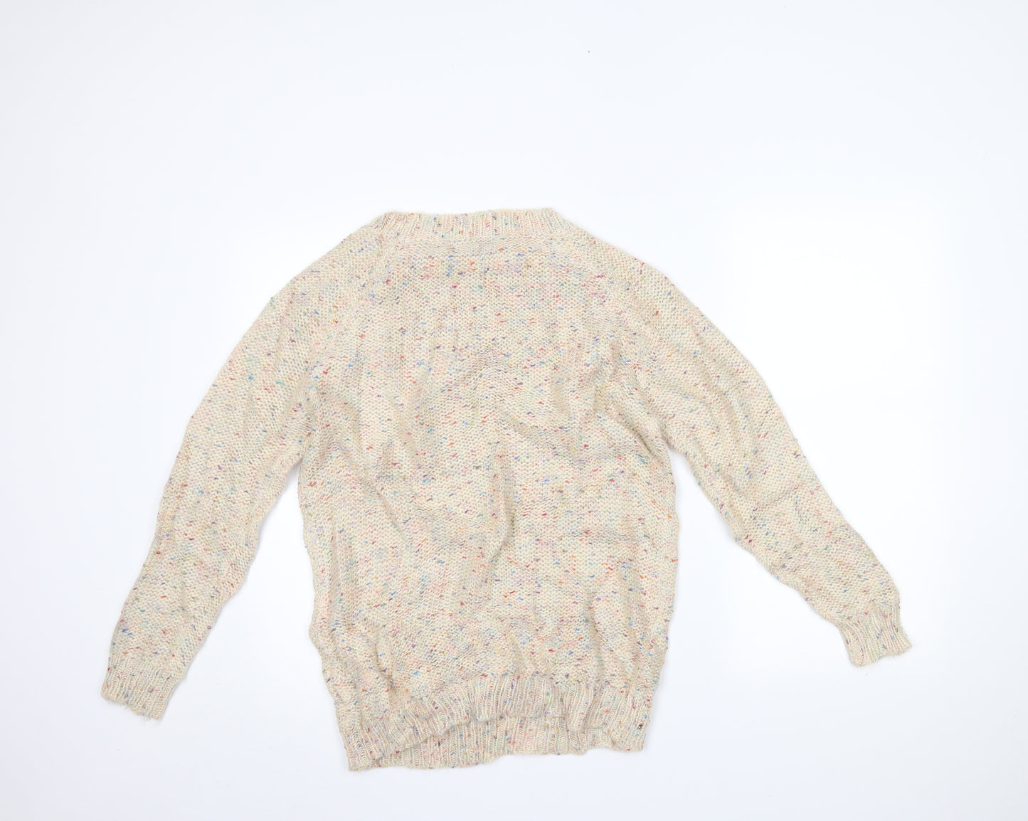 Katsumi Womens Beige   Pullover Jumper Size M