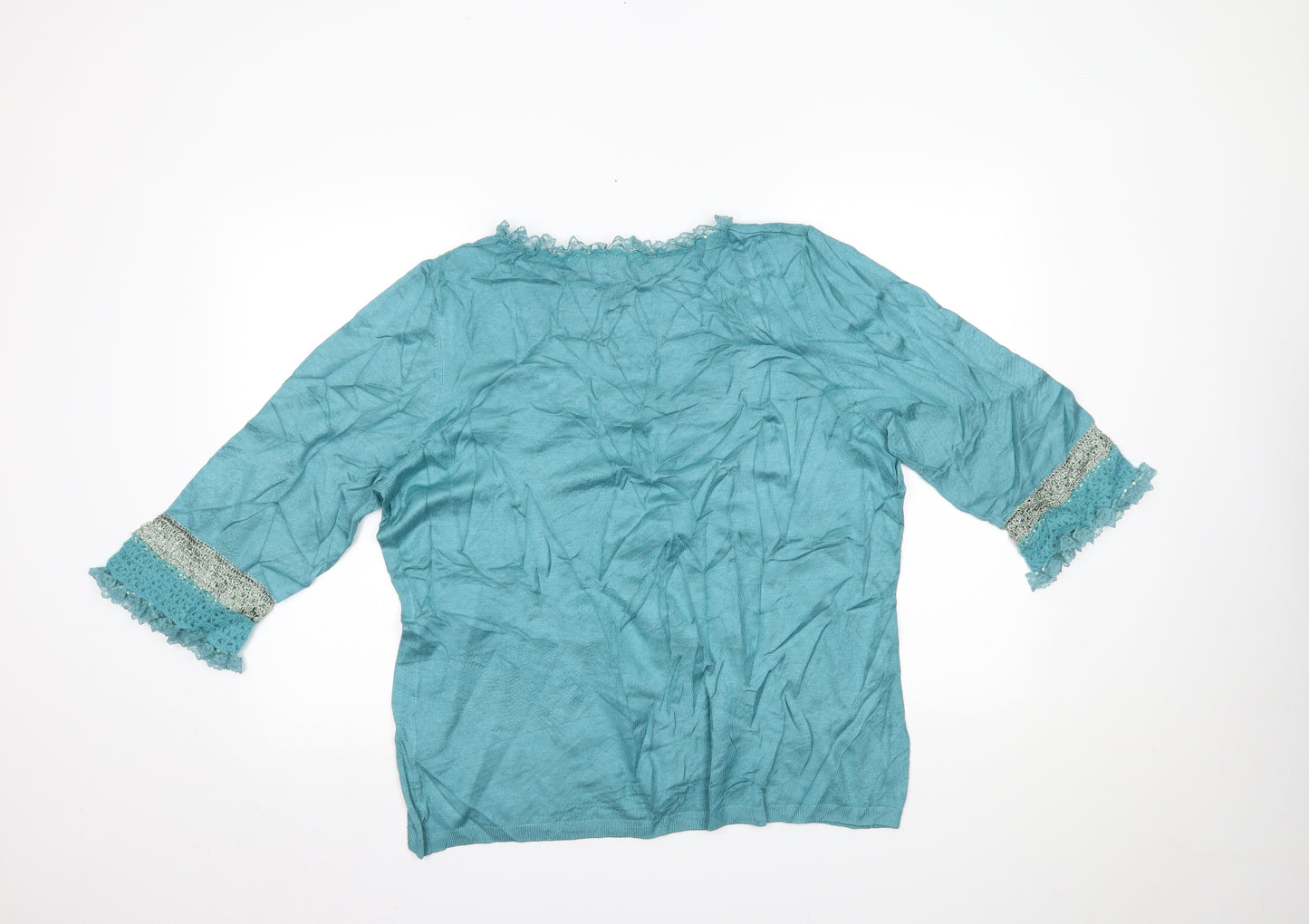 Per Una Womens Blue   Basic Blouse Size 20