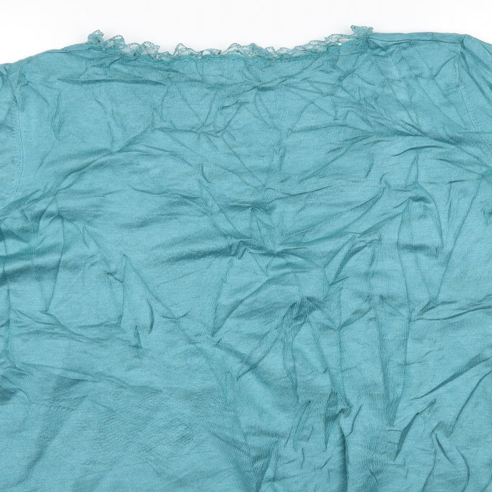 Per Una Womens Blue   Basic Blouse Size 20