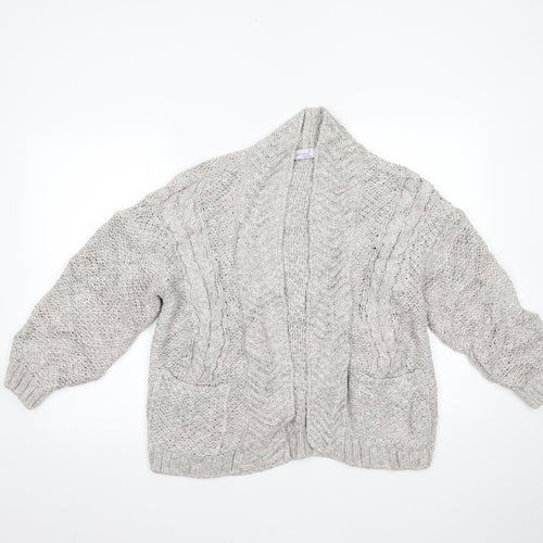 Marks and Spencer Mens Grey   Cardigan Jumper