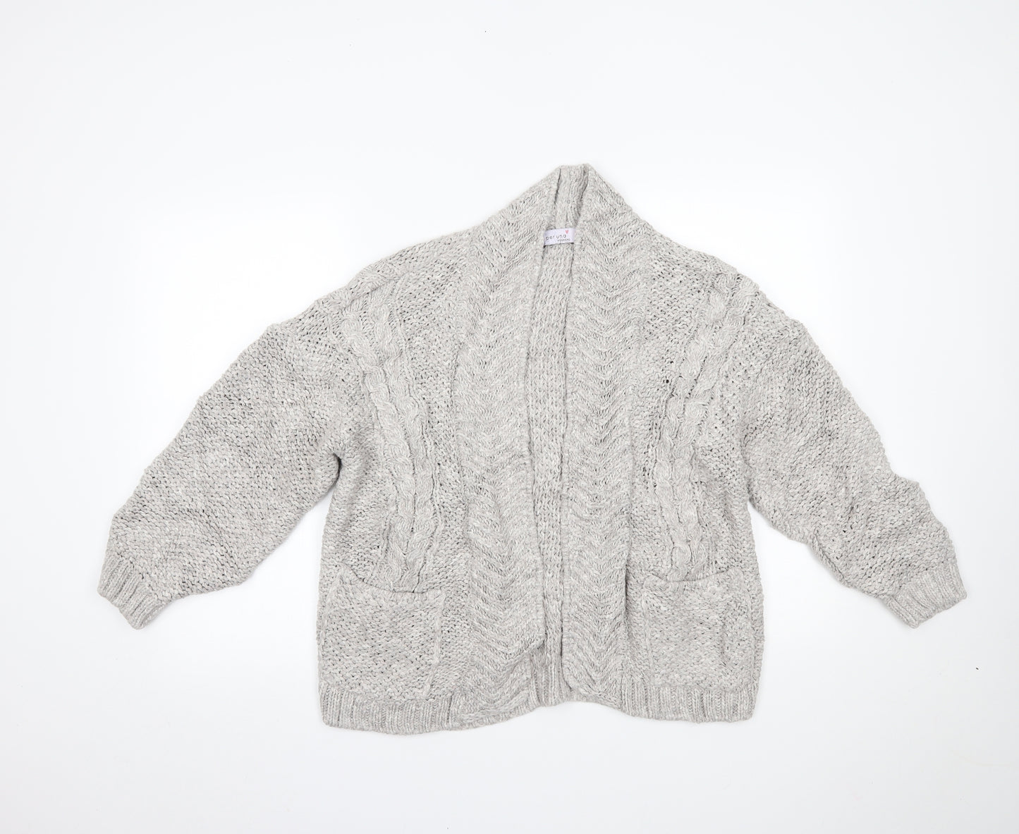 Marks and Spencer Mens Grey   Cardigan Jumper