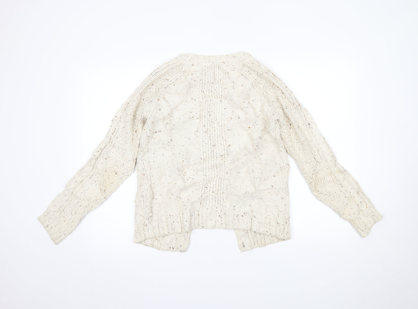 Fat Face Womens Ivory   Cardigan Jumper Size 12