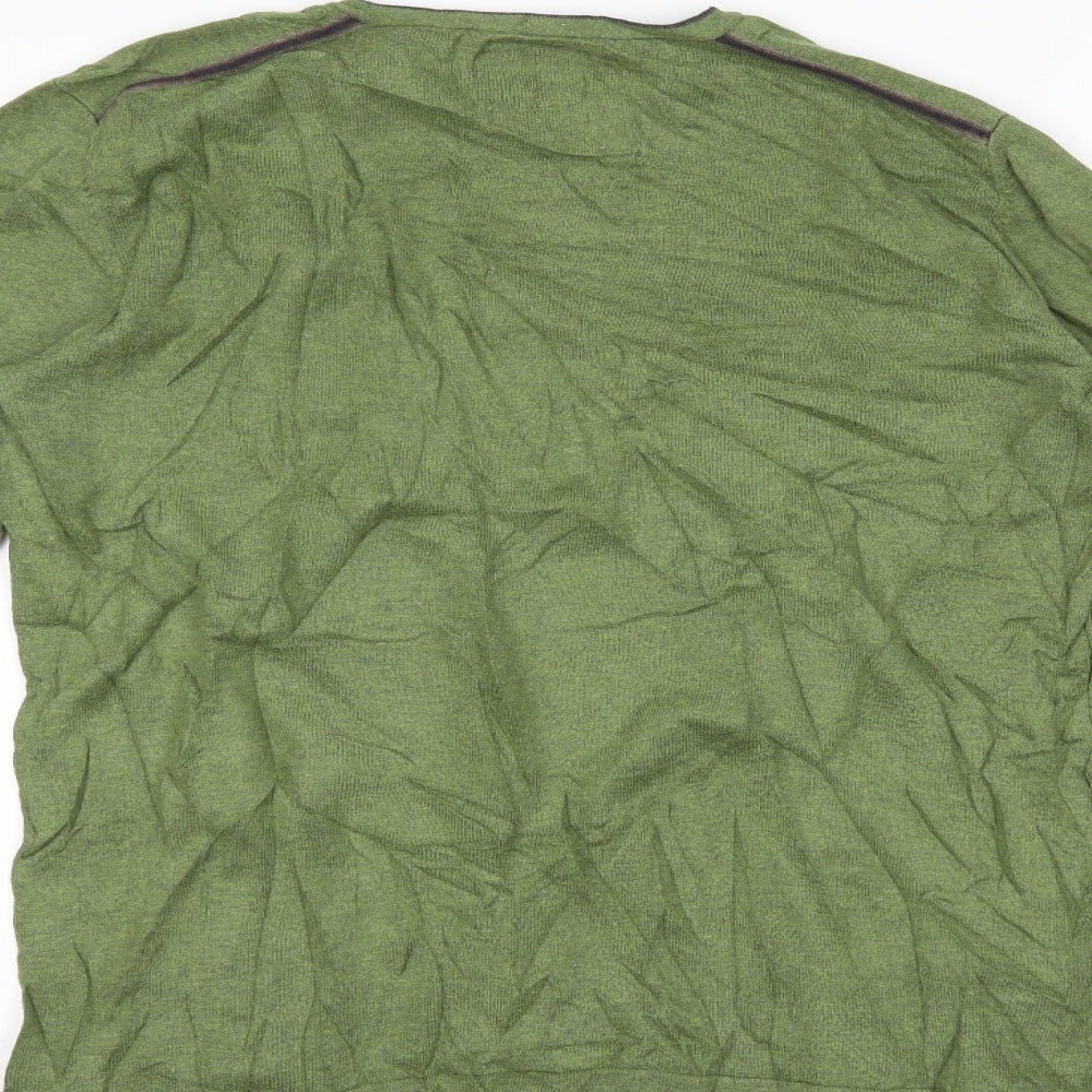 Gentlemen's Relish Mens Green   Pullover Jumper Size M