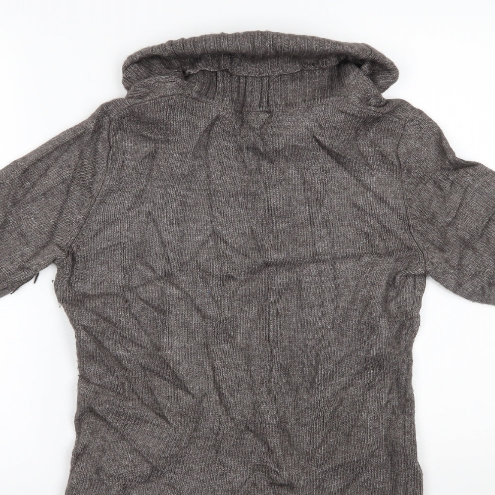 ESPIRIT Womens Brown   Basic Blouse Size M