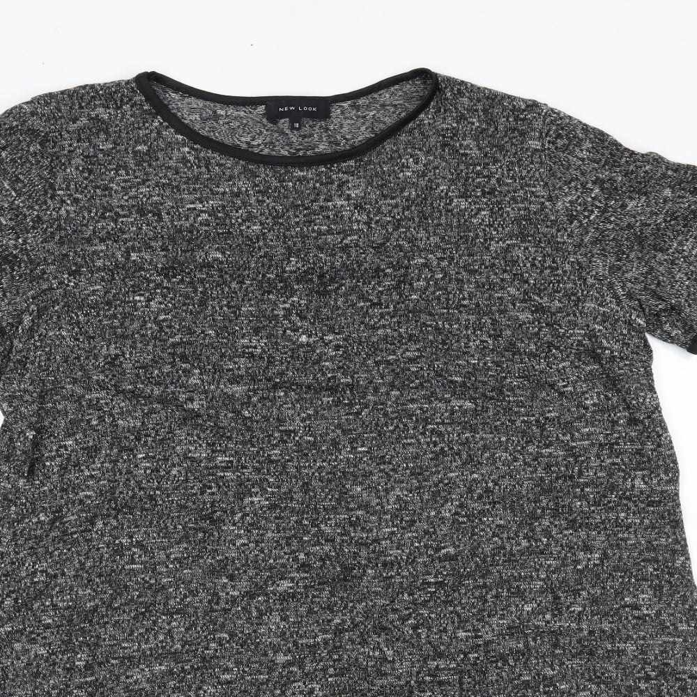 New Look Womens Grey   T-Shirt Dress  Size 18