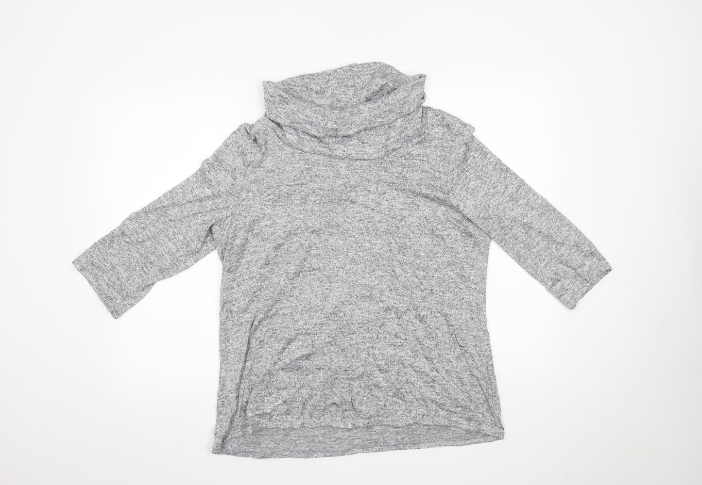 Tru Collection Womens Grey   Basic Blouse Size 18