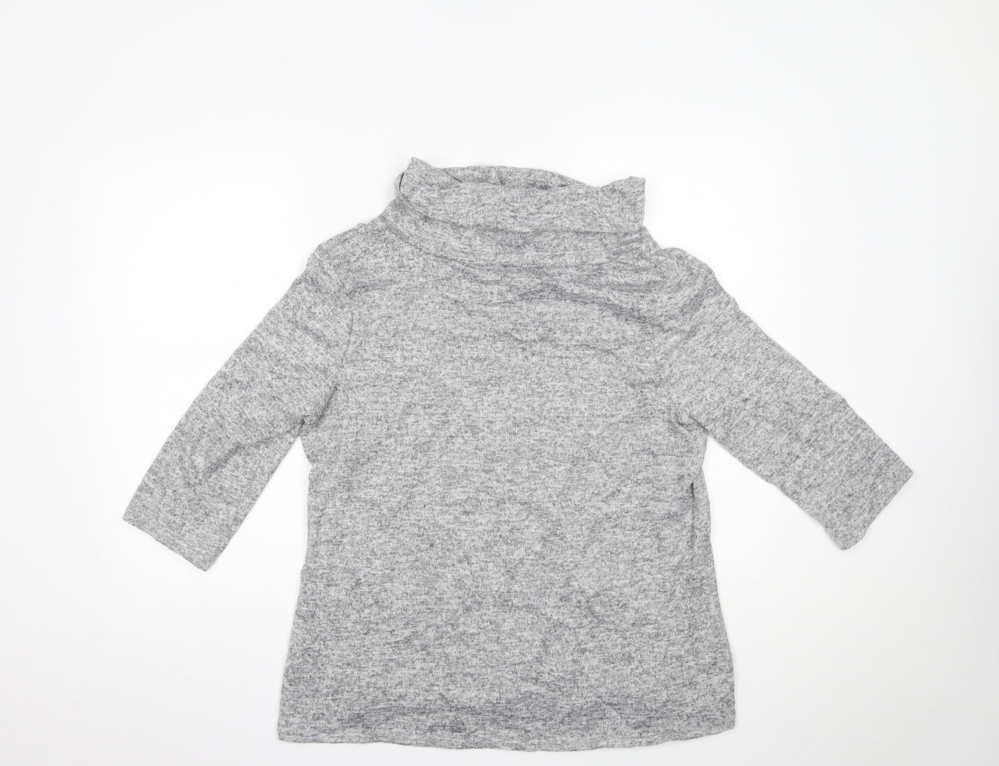Tru Collection Womens Grey   Basic Blouse Size 18