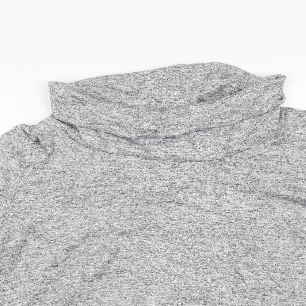 Tru Collection Womens Grey   Basic Blouse Size 18