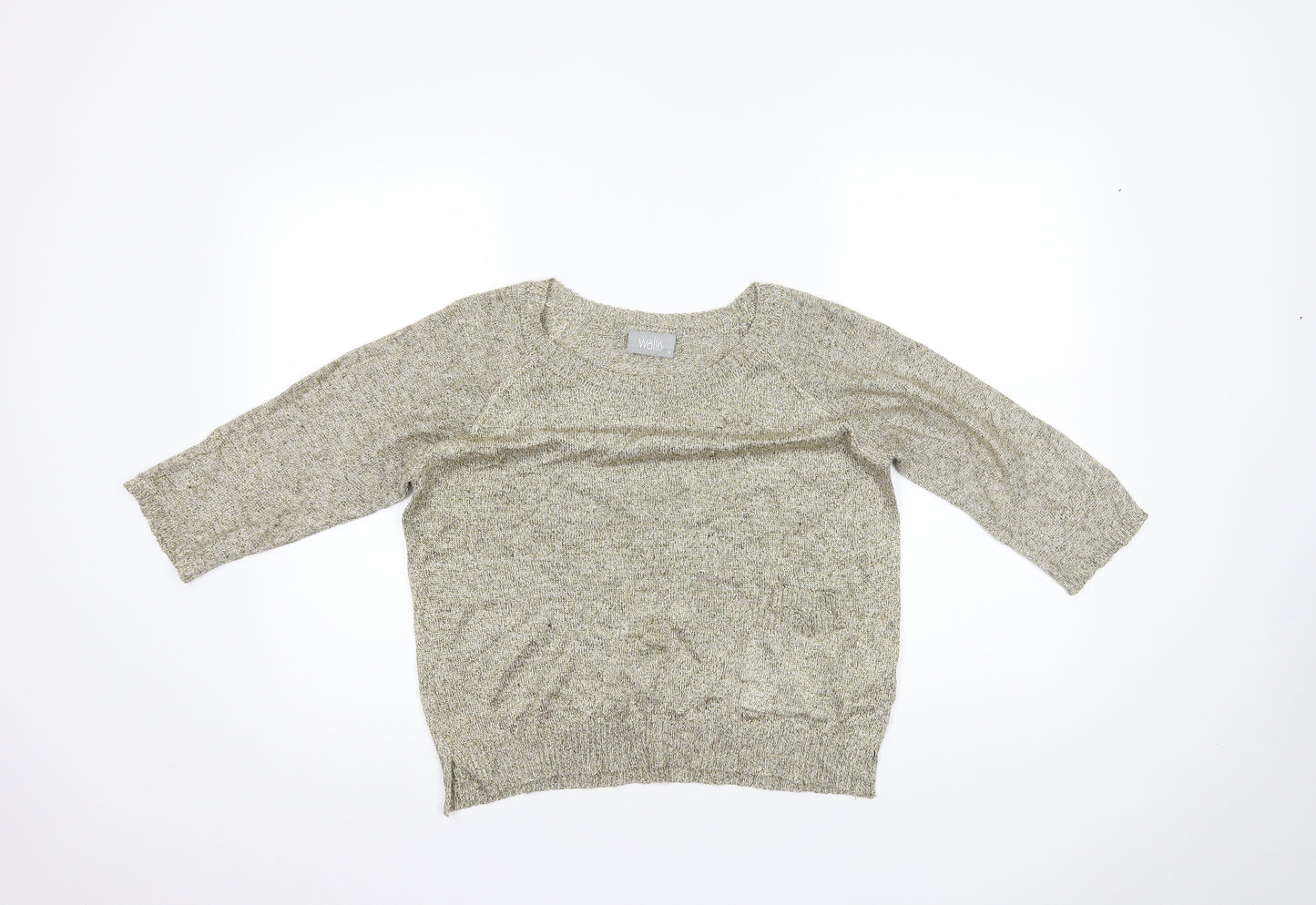 Wallis Womens Gold   Basic Blouse Size M