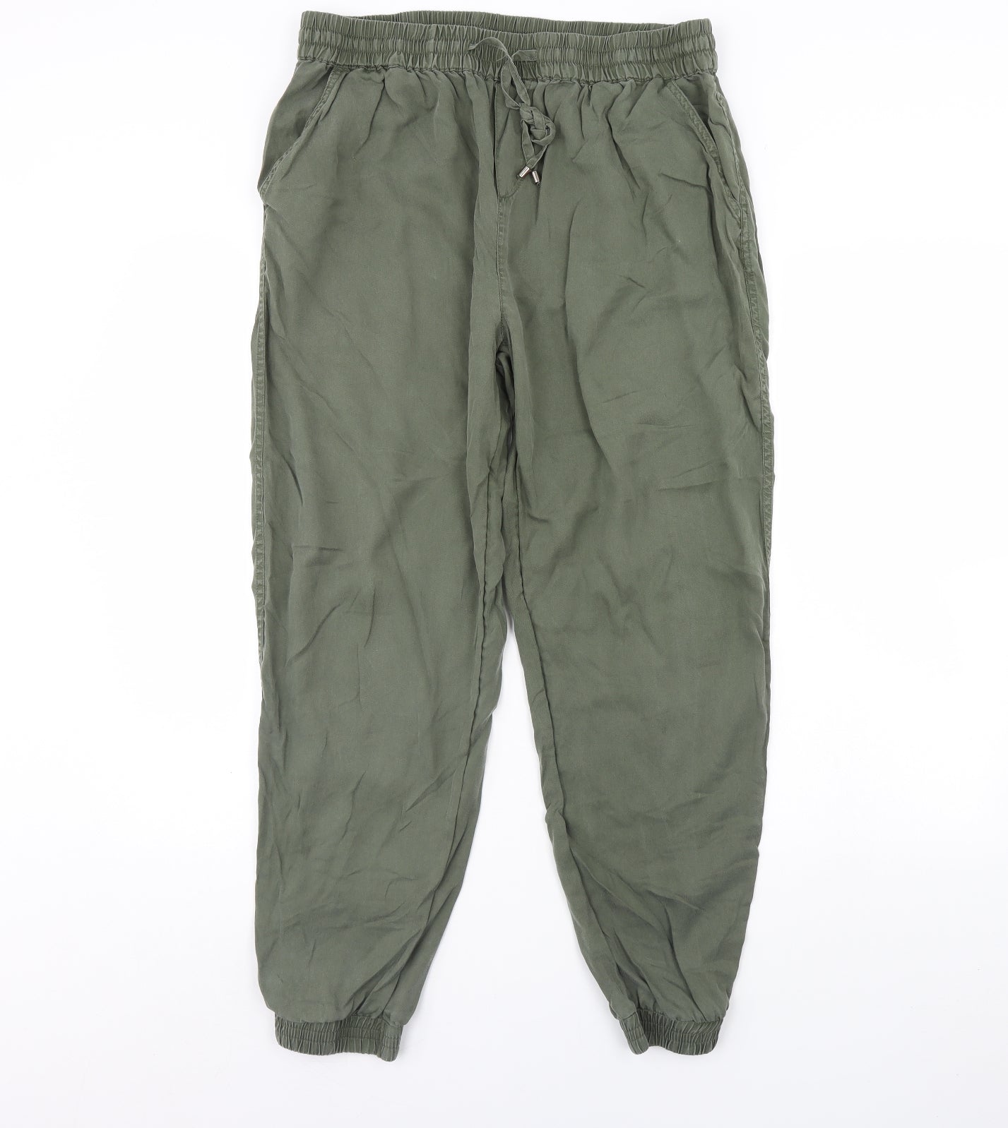 M&Co Womens Green   Trousers  Size 16 L30 in