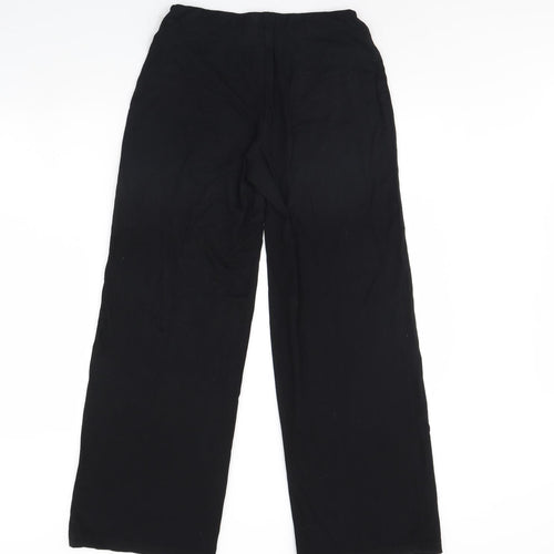 m&s Womens Black   Trousers  Size 10 L30 in