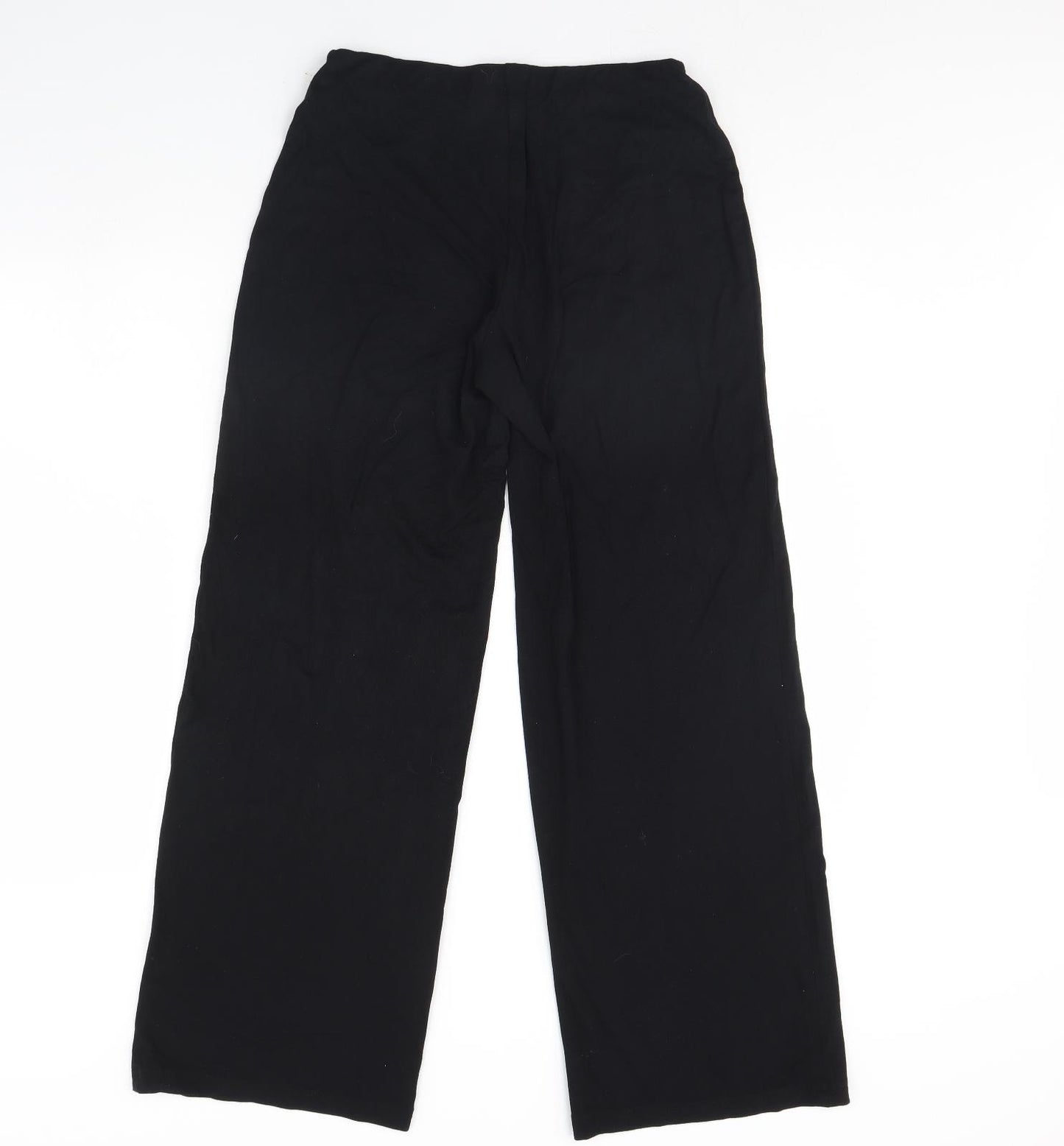 m&s Womens Black   Trousers  Size 10 L30 in