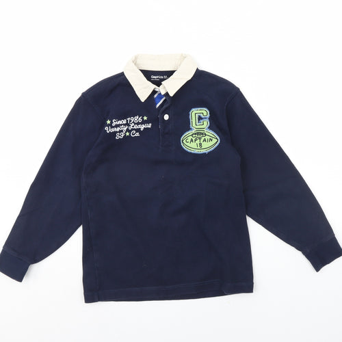 Gap Boys Blue   Henley Jumper Size 7 Years