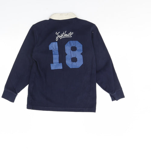 Gap Boys Blue   Henley Jumper Size 7 Years