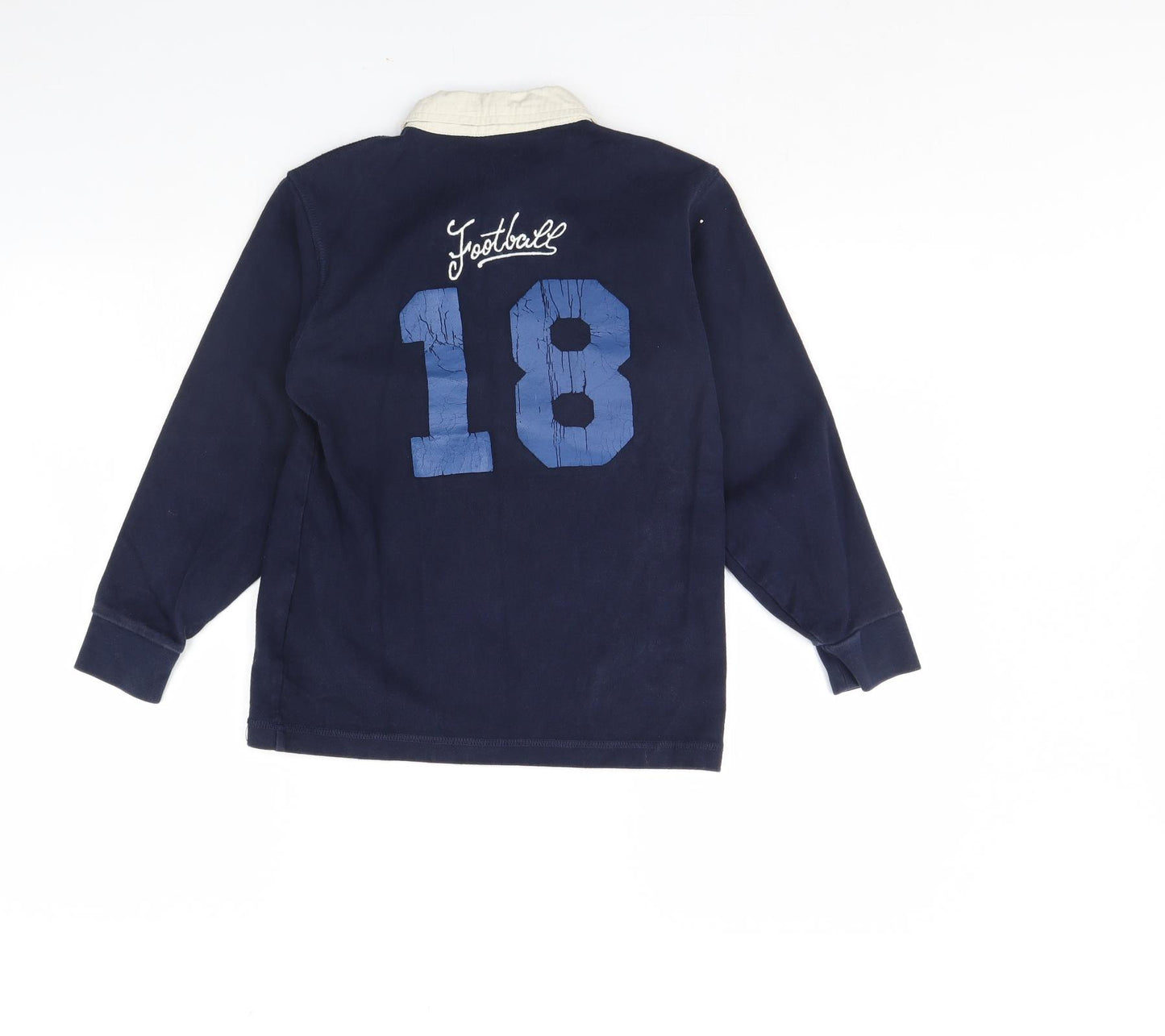 Gap Boys Blue   Henley Jumper Size 7 Years