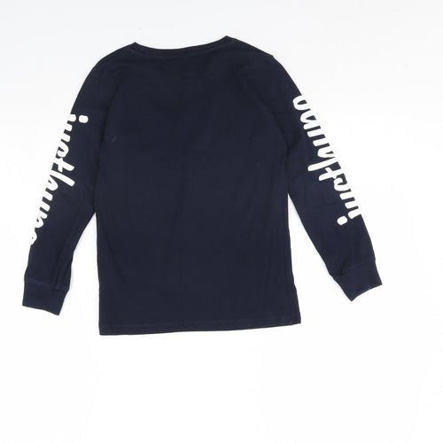 Hype Boys Blue   Basic T-Shirt Size 9 Years