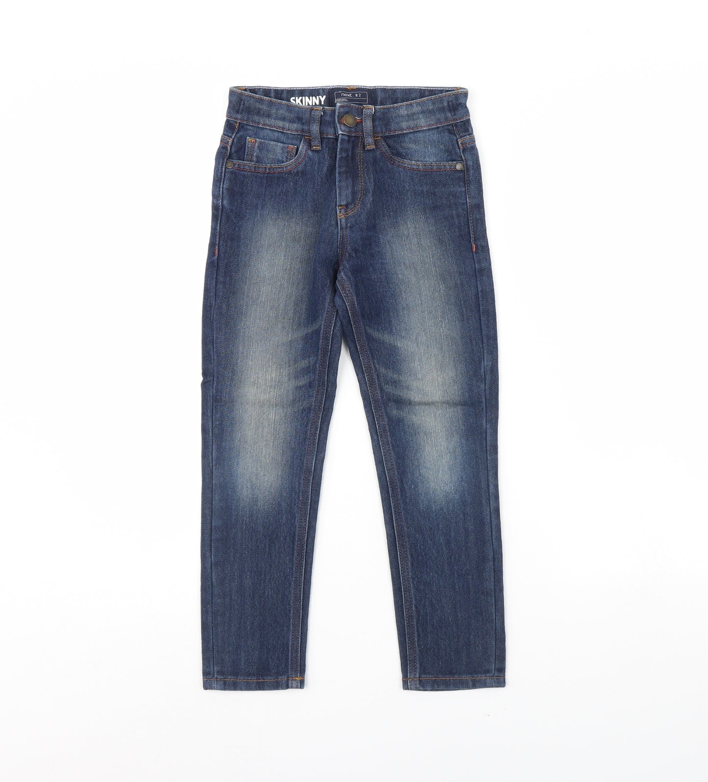 NEXT Boys Blue  Denim Straight Jeans Size 8 Years