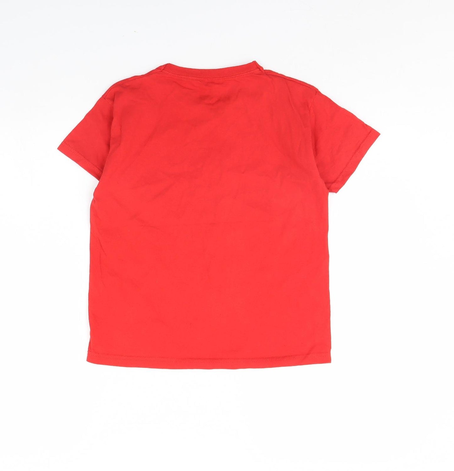 Fortnite Boys Red   Basic T-Shirt Size 9 Years  - Fortnite