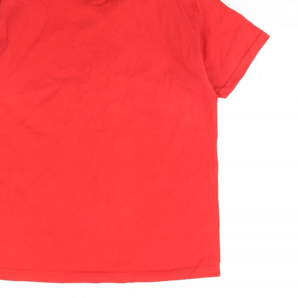 Fortnite Boys Red   Basic T-Shirt Size 9 Years  - Fortnite