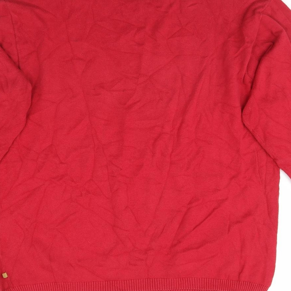 Timberland Mens Red   Pullover Jumper Size L