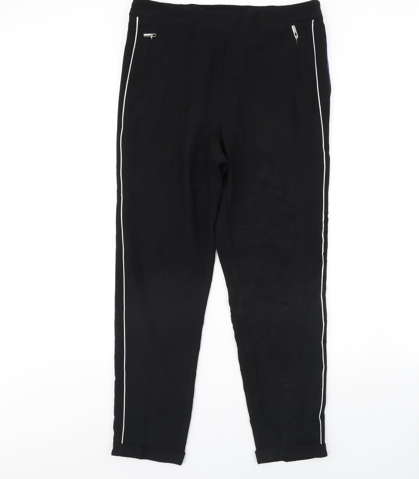 F&F Womens Black   Trousers  Size 16 L30 in