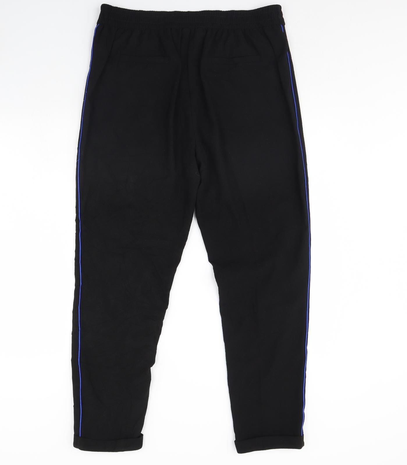F&F Womens Black   Trousers  Size 16 L30 in