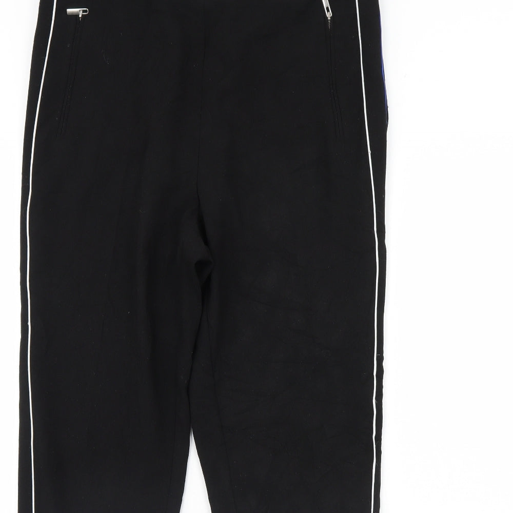 F&F Womens Black   Trousers  Size 16 L30 in