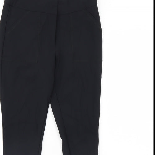 Preworn Womens Black   Trousers  Size 30 in L28 in