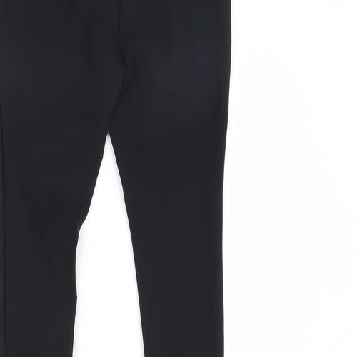 Preworn Womens Black   Trousers  Size 30 in L28 in