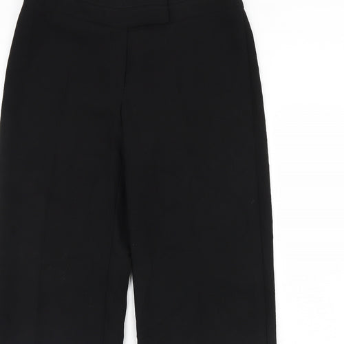 M&S Womens Black   Dress Pants Trousers Size 12 L30 in