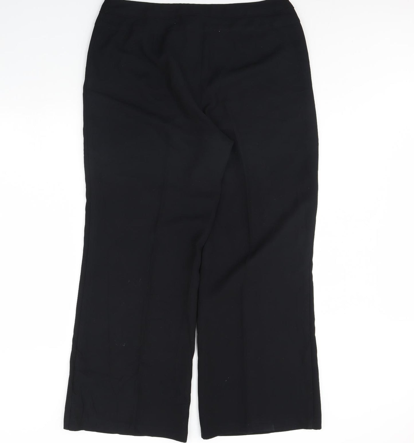 M&S Womens Black   Dress Pants Trousers Size 40 in L32 in