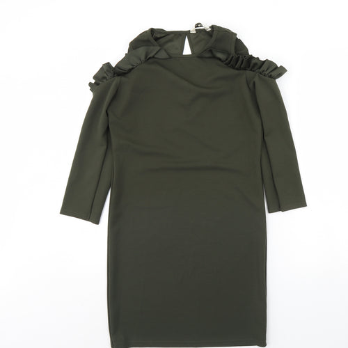 Miss Selfridge Womens Green   Mini  Size 14