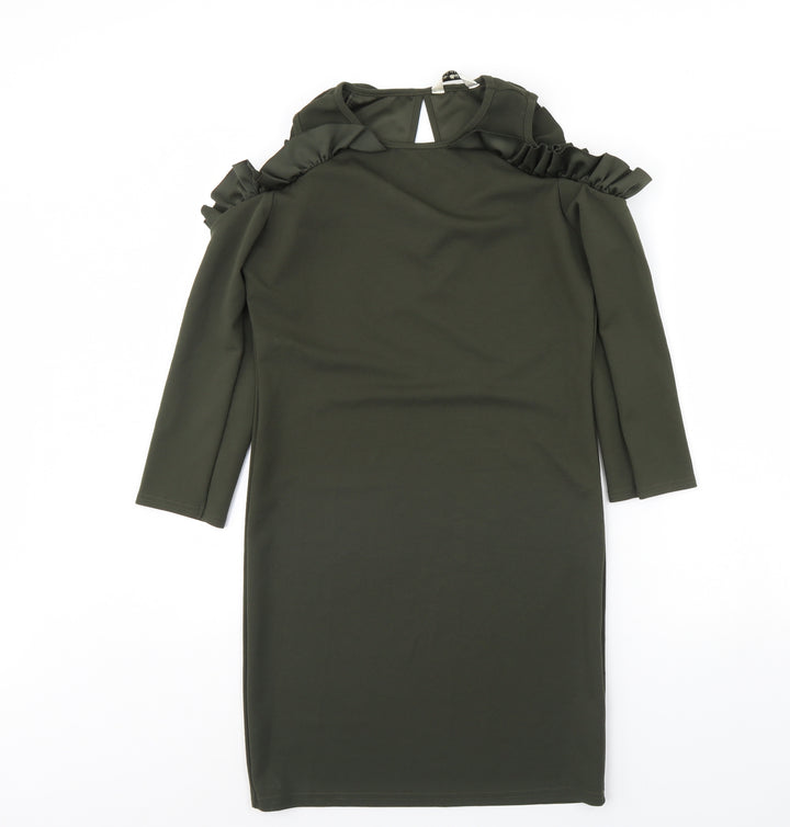 Miss Selfridge Womens Green   Mini  Size 14