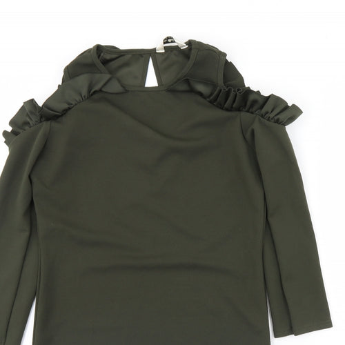 Miss Selfridge Womens Green   Mini  Size 14