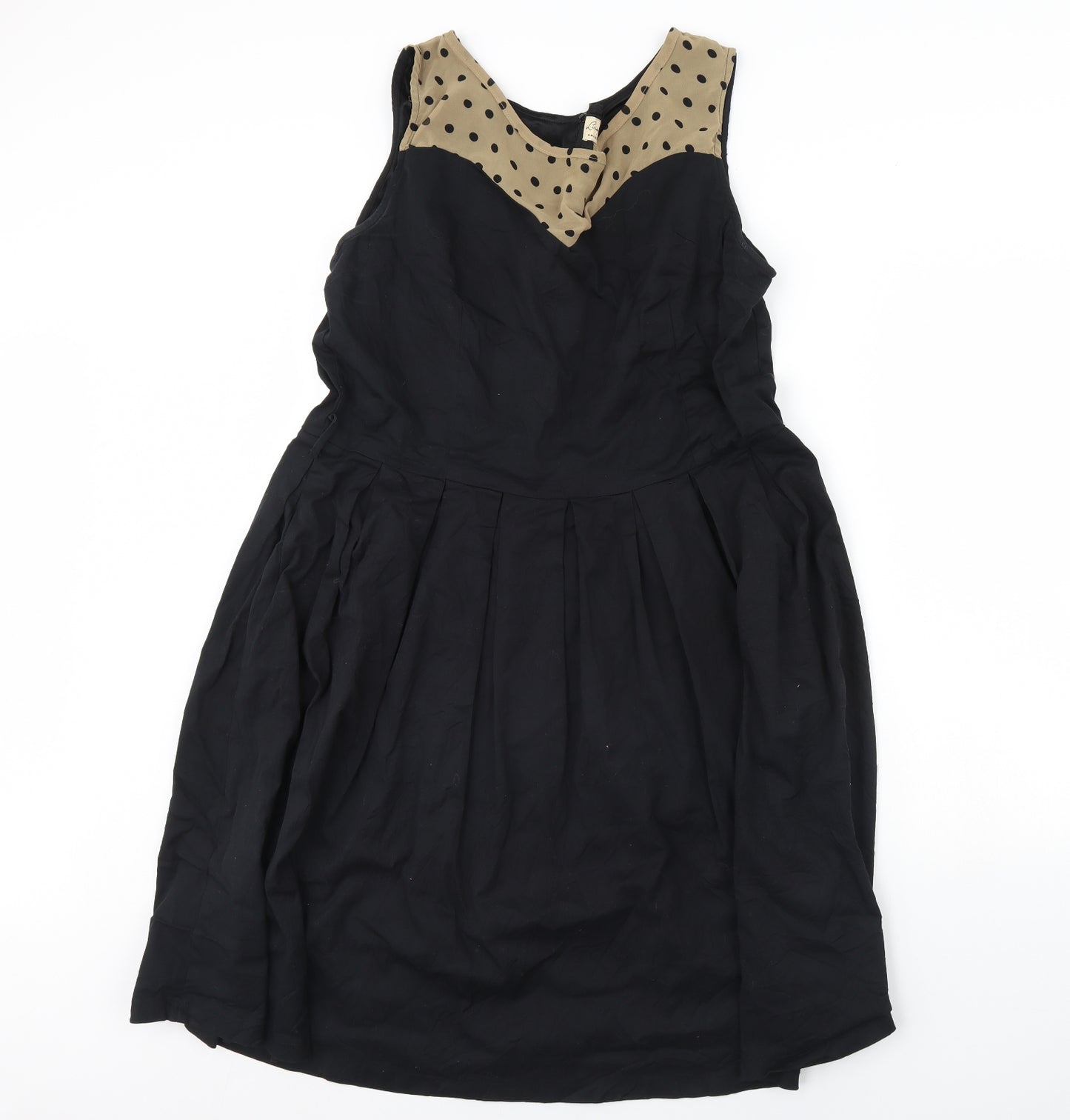 Lindy Bop Womens Black   Fit & Flare  Size 22