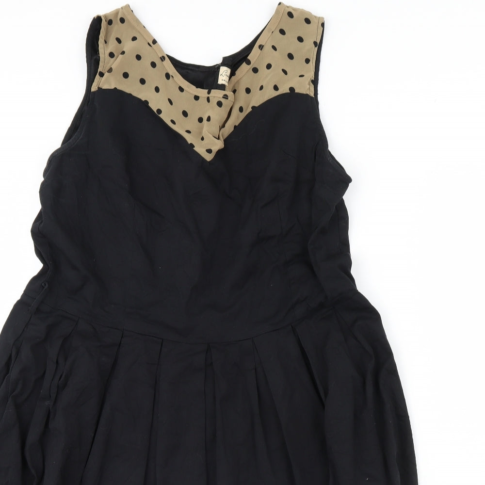 Lindy Bop Womens Black   Fit & Flare  Size 22