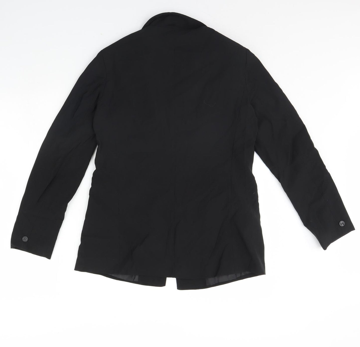 Lipsy Womens Black   Jacket Blazer Size 12  - Shoulder Pads